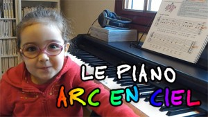 Piano Arc-en-ciel Méthode piano pour les tout-petits