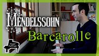 VENETIAN BOAT SONG (Op. 30, No. 6) by Mendelssohn <span class="titlered">[BachScholar]</span>