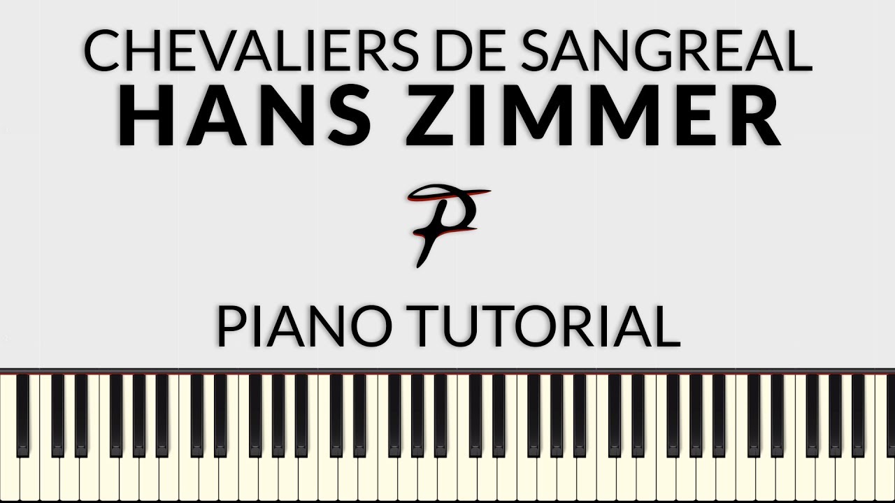 Hans Zimmer Chevaliers De Sangreal Sheet Music www.piano-partage.fr
