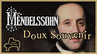 Doux Souvenir de Felix Mendelssohn sur le blog Piano Partage