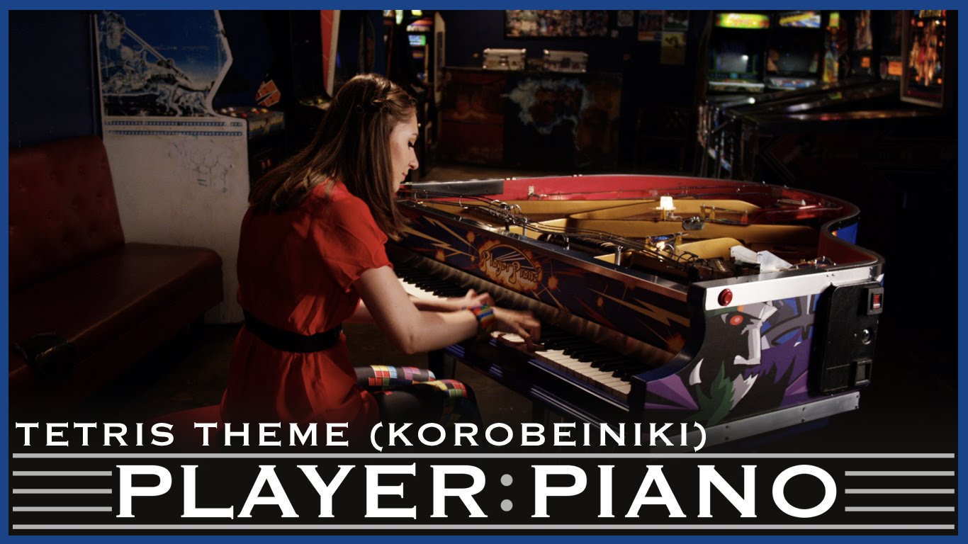 Look she plays the piano. Коробейники Тетрис. Слушать Максима the Player Piano.