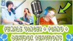 HE ACTUALLY CRIED – Female Singer + Piano/Beatbox Omegle Reactions <span class="titlered">[Marcus Veltri]</span>