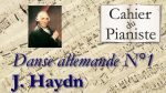 5 – DANSE ALLEMANDE N°1 de Franz Joseph Haydn [lecahierdupianiste]
