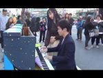 Street piano duet compilation part 1 <span class="titlered">[Street Piano Videos]</span>