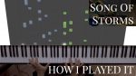 How I played It: Song Of Storms – Zelda OOT [Piano Tutorial] (Synthesia) by Karim Kamar <span class="titlered">[Karim Kamar]</span>