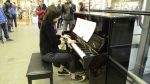 playing Candle in the wind in St. Pancras Station, London on Elton Johns piano <span class="titlered">[vkgoeswild]</span>