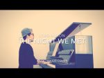 Lord Huron (13 Reasons Why) – The Night We Met (Piano Cover + Sheets) <span class="titlered">[Kim Bo]</span>