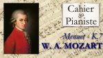 15 – MENUET – K. 7 de Wolfgang Amadeus Mozart <span class="titlered">[lecahierdupianiste]</span>