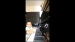 Baby’s first time on the piano <span class="titlered">[Karim Kamar]</span>