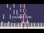 Ed Sheeran – Galway Girl (Piano Tutorial + Sheets) <span class="titlered">[Kim Bo]</span>