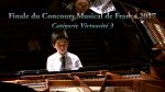 Concours Musical de France (CMF) 2017 – Finale – Catégorie Virtuosité 3 – Mathys [Mathys Rodrigues]