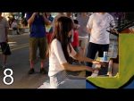Top 10 Most Amazing Korea Street Pianists [Street Piano Videos]