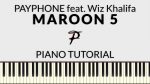 Maroon 5 – Payphone feat. Wiz Khalifa | Piano Tutorial [Francesco Parrino]
