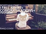 Post Malone – I Fall Apart + Congratulations + rockstar (Piano Cover +SHEETS) [Kim Bo]
