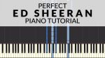 Ed Sheeran – Perfect | Piano Tutorial [Francesco Parrino]