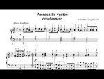 Haëndel – Passacaglia – Suite n°7 HWV 432 <span class="titlered">[Pascal Mencarelli]</span>