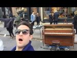 Music on the street in New York City [Piano Around the World]