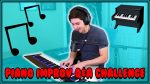 Improvising on Piano While Doing a Q&A Challenge!! [Marcus Veltri]