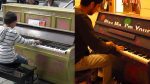 Moonlight Sonata 3rd Movement played by 2 Street Pianists [Street Piano Videos]