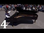 Top 5 Lang Lang Street Piano Performances [Street Piano Videos]