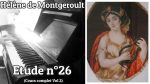 Hélène de Montgeroult – Etude n°26 (Cours Complet/Vol 2) – Piano [Pascal Mencarelli]