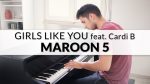 Maroon 5 – Girls Like You feat. Cardi B | Piano Cover [Francesco Parrino]
