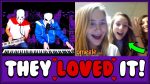 Piano Duet AMAZES Omegle with Undertale Music!! [Marcus Veltri]