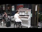 Top 5 most amazing Street Pianists Girls! [Street Piano Videos]
