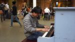 Chopin Fantaisie Impromptu played by 7 Street Pianists [Street Piano Videos]