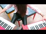 Mozart Turkish March Jazz Style played by 8 Street Pianists [Street Piano Videos]