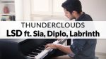 LSD – Thunderclouds feat. Sia, Diplo, Labrinth | Piano Cover [Francesco Parrino]