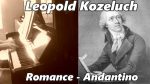 Kozeluch – Romance – Piano [Pascal Mencarelli]