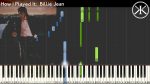 H.I.P.I : Billie Jean – Michael Jackson – Karim Kamar [Piano Tutorial] (Synthesia) [Karim Kamar]