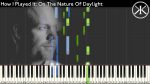 H.I.P.I : On The Nature Of Daylight – Max Richter – Karim Kamar [Piano Tutorial] (Synthesia) [Karim Kamar]