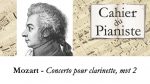 W.A. Mozart – Concerto pour clarinette – Mvt 2 – Piano facile/easy [lecahierdupianiste]
