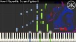 H.I.P.I : Street Fighter II Medley – Yoko Shimomura – Karim Kamar [Piano Tutorial] (Synthesia) [Karim Kamar]