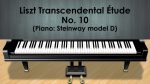 Liszt Trascendental Etude No. 10 – The Piano Story (Steinway model D) [Street Piano Videos]