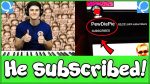 Pianist forces strangers on Omegle to sub to PewDiePie [Marcus Veltri]