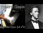 Frédéric Chopin – Mazurka Op 24 n°4 [Pascal Mencarelli]