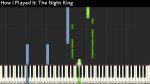 H.I.P.I : The Night King – Game Of Thrones – Karim Kamar [Piano Tutorial] (Synthesia) [Karim Kamar]