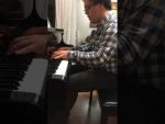 My friend Hermann tries his Grand Piano – Chopin Etude Op. 25 No. 1 [Felipe’s Piano and Friends]