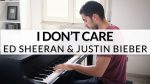 Ed Sheeran & Justin Bieber – I Don’t Care | Piano Cover [Francesco Parrino]