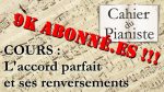 [9K] Travailler les accords et leurs renversements au piano [lecahierdupianiste]