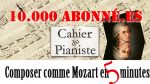 [10K d’abonné.es] Composer comme W.A. Mozart en 5 minutes ! [lecahierdupianiste]