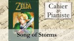 Song of storms – The Legend of Zelda (Ocarina of Time) – Piano [lecahierdupianiste]