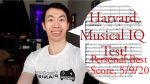 Pianist Takes Harvard Musical IQ Test [136 Personal Best Score, Proof-of-Score Video, No Commentary] [Video Game Pianist]