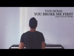 Tate McRae – you broke me first (piano cover + sheets) [Kim Bo]