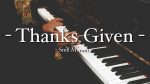 Thanks Given – Smll Mvmnts – Karim Kamar [Karim Kamar]