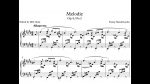 Fanny Mendelssohn – Melodie Op. 4, No. 2 (Sheet music) [MX Chan]
