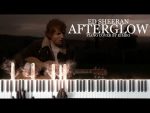 Ed Sheeran – Afterglow (piano tutorial/cover/sheets) [Kim Bo]